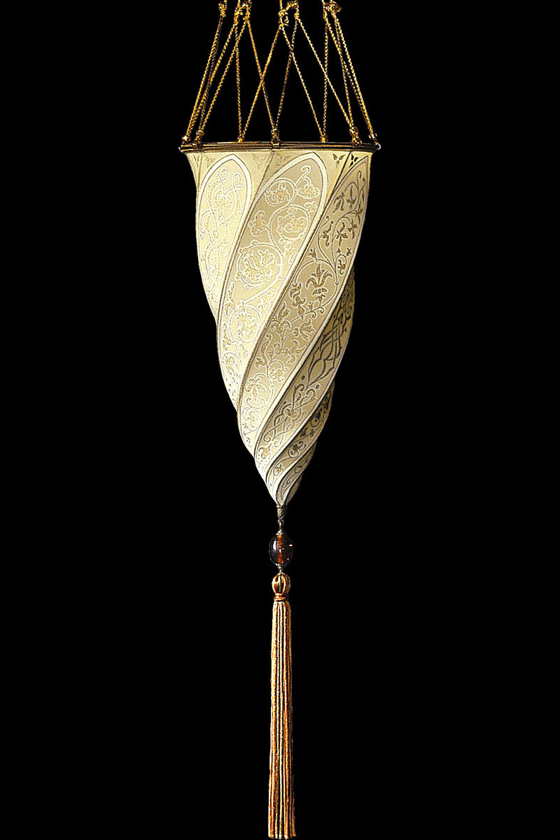 Fortuny Cesendello silk lamp