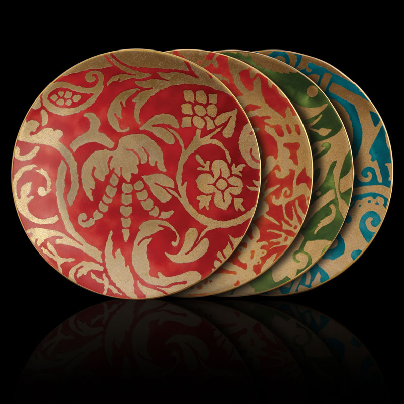 Fortuny tableware dessert plates set of 4