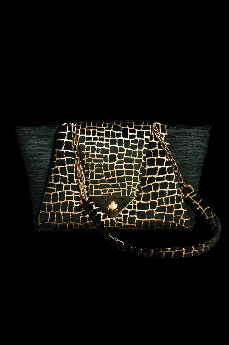 Fortuny Alexandra velvet bag
