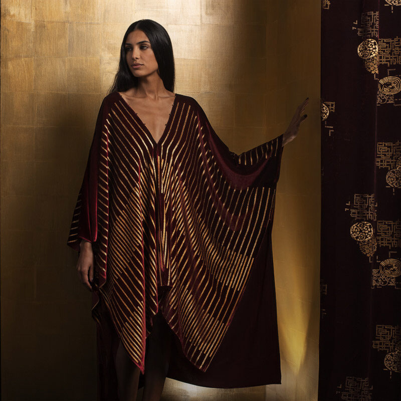 Kimonos, jackets and evening coats