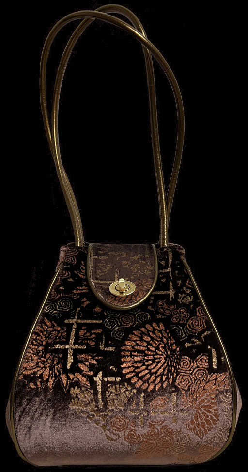 Fortuny Moretta printed velvet bag