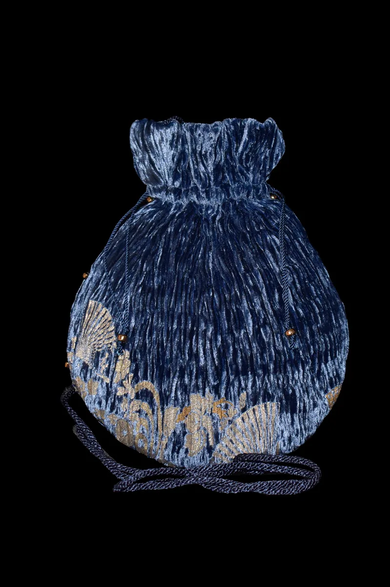Fortuny 4P Ventagli Blue Front