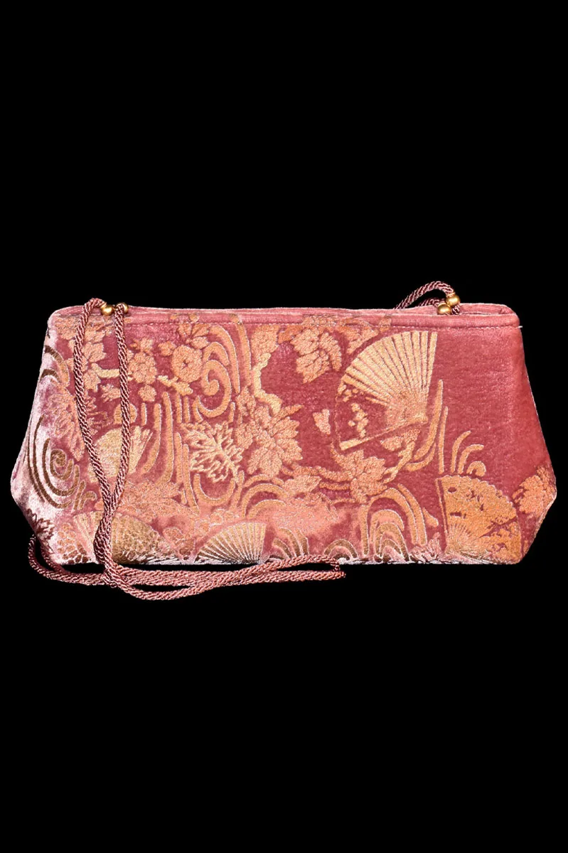 Fortuny Bag Baguette Ventagli Old Rose